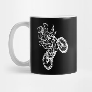 SEEMBO Spaceman Cycling Bicycle Bicycling Biking Riding Bike Mug